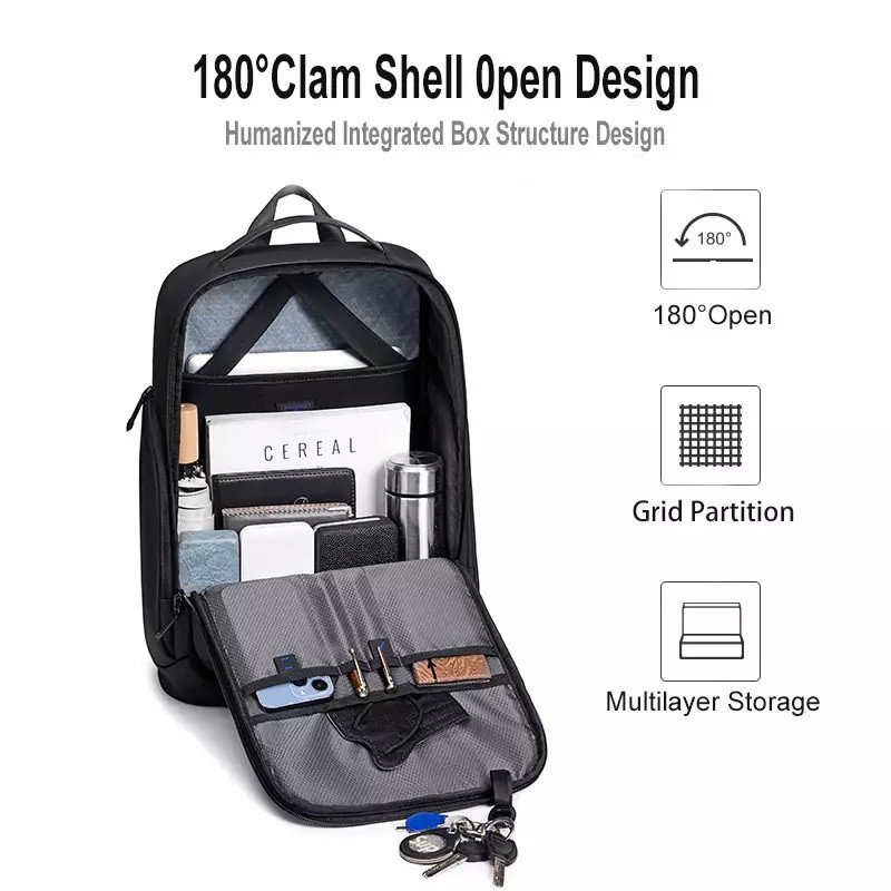 Arctic Hunter New B00554 Water Resistant Anti Theft Backpack (CH554)